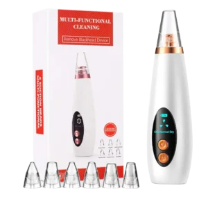 Clean Blackhead Vacuum,Rechargeable Electric Blackhead Removal Tool with USB Rechargeable